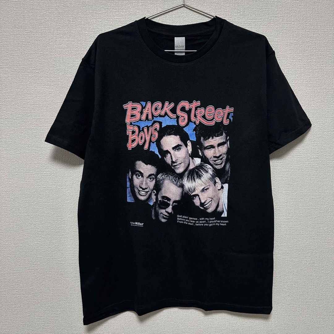 BACK STREET BOYS Tシャツ 黒 メンズのトップス(Tシャツ/カットソー(半袖/袖なし))の商品写真