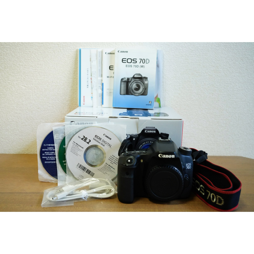 カメラCanon EOS70D 本体のみ