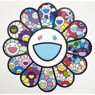 Takashi Murakami 村上隆 版画 レインボーフラワーちゃんの通販 by