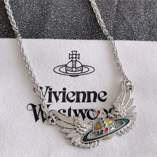 ヴィヴィアンウエストウッド(Vivienne Westwood)のヴィヴィアンウエストウッド　翼オーブネックレス(ネックレス)