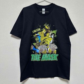 THE  MASK Tシャツ マスク 黒 (Tシャツ/カットソー(半袖/袖なし))