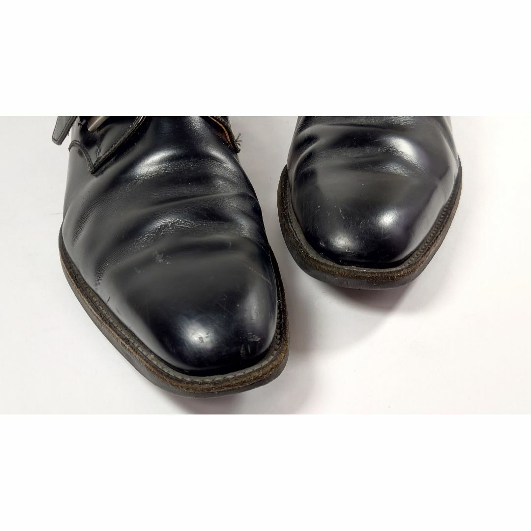 REGAL(リーガル)のリーガルシングルモンクストラップシューズ719Rブラック26cm メンズの靴/シューズ(ドレス/ビジネス)の商品写真