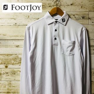 フットジョイ(FootJoy)のフットジョイ FOOTJOY ゴルフウェア 長袖 ポロシャツ ストレッチ(ウエア)