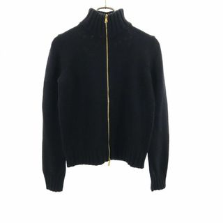 ドルチェアンドガッバーナ(DOLCE&GABBANA)のドルチェアンドガッバーナ イタリア製 ウール ニットジャケット 42 ブラック DOLCE&GABBANA レディース 古着 【240203】(その他)