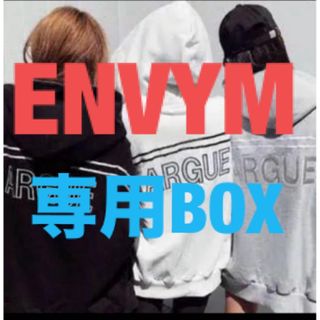 ENVYM パーカー リブニットタンク セットトップス