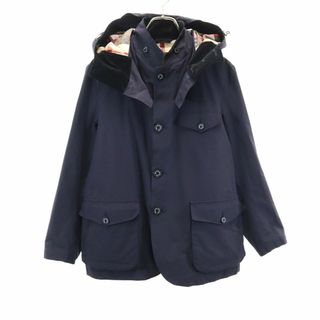 マッキントッシュ(MACKINTOSH)のマッキントッシュ 三陽商会 フードジャケット 36 ネイビー系 Mackintosh メンズ 古着 【240203】(その他)