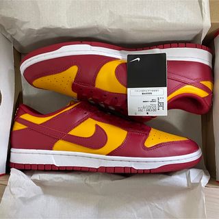 ナイキ(NIKE)の【新品未使用】NIKE DUNK LOW RETRO 赤　黄　29cm(スニーカー)