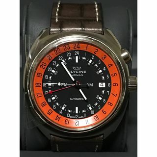 グリシン(GLYCINE)のGLYCINE AIRMAN SST 12 グリシン エアマン レザーバンド(腕時計(アナログ))