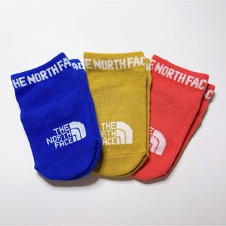 ザノースフェイス(THE NORTH FACE)のTHE NORTH FACE ノースフェイス キッズ用靴下 3足 13-15cm(靴下/タイツ)