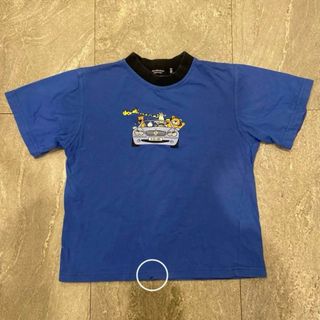 メルセデスベンツ(Mercedes-Benz)の【難あり】【レア】メルセデス・ベンツ 青 半袖Tシャツ(Tシャツ/カットソー)