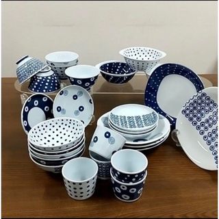 ハサミ(HASAMI)のNEW‼️ 半額以下特別価格‼️ 波佐見焼 31ピースホームセット❣️(食器)