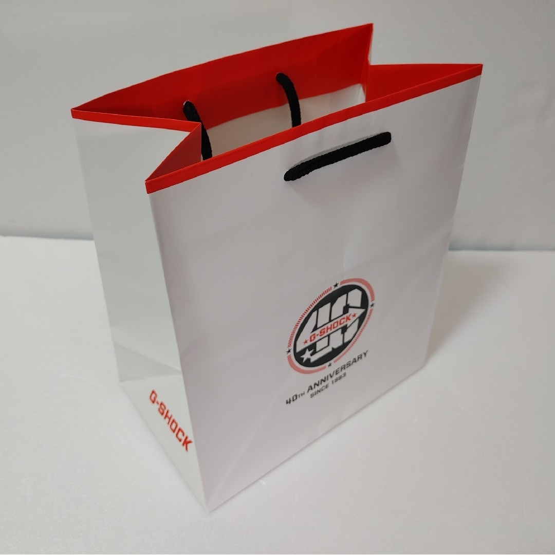 G-SHOCK(ジーショック)のカシオ G-SHOCK ショップ 紙袋 ショッピングバッグ ショッパー 3種類 メンズの時計(腕時計(デジタル))の商品写真