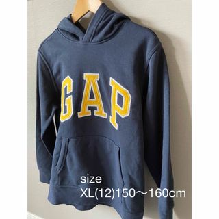 ギャップキッズ(GAP Kids)のGAP KIDS   フード付きトレーナー　スウェット    XL(12)(Tシャツ/カットソー)