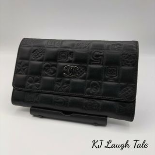 18cmマチ【美品　CHANEL】30番台チェーンウォレット♡春らしいレアカラー♡可愛すぎ♡