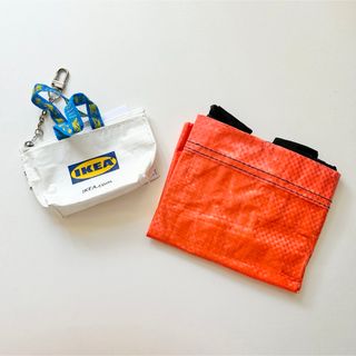 イケア(IKEA)のIKEA イケア　原宿限定エコバッグ&キーリング　2個セット(エコバッグ)