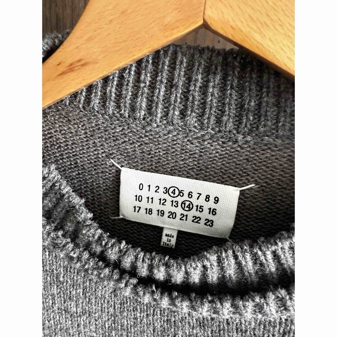 Maison Martin Margiela(マルタンマルジェラ)の【美品】 Maison Margiera エルボーパッチセーター メンズのトップス(ニット/セーター)の商品写真