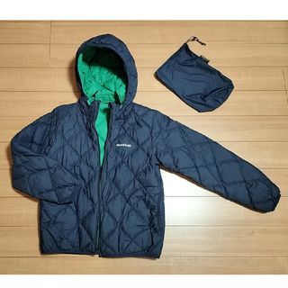 モンベル(mont bell)の【美品】モンベル ダウン キッズ 150(ジャケット/上着)