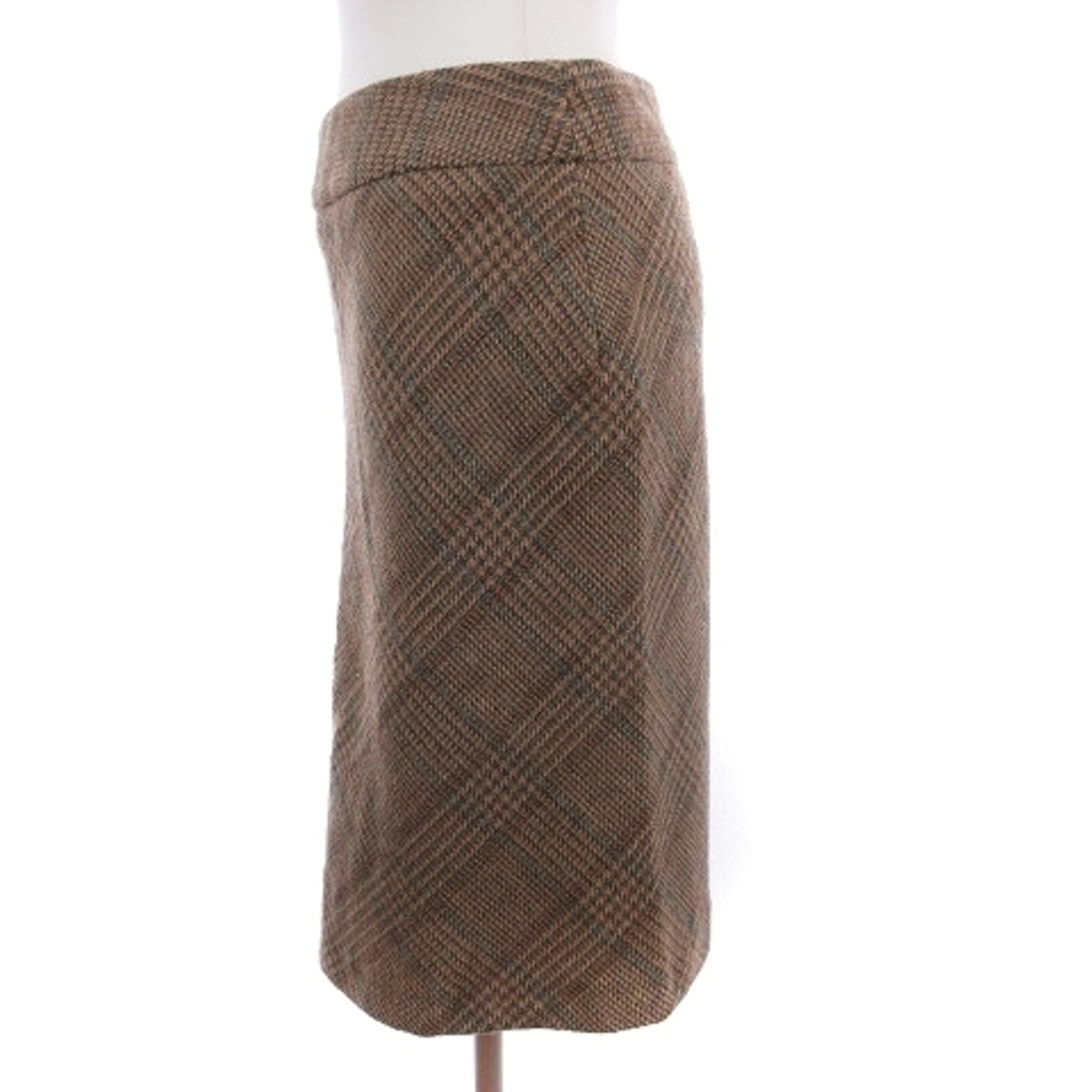 Max Mara(マックスマーラ)のマックスマーラ ウール スカート ひざ丈 茶 ブラウン 38 M位 ■RF レディースのスカート(ひざ丈スカート)の商品写真