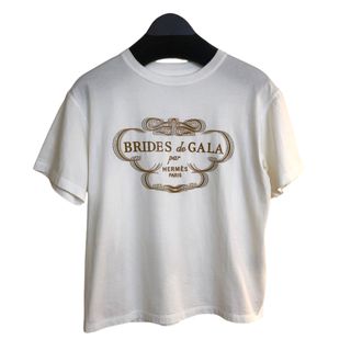 エルメス(Hermes)の　エルメス HERMES Brides de Gala Tシャツ ホワイト レディース 半袖Ｔシャツ(Tシャツ(半袖/袖なし))