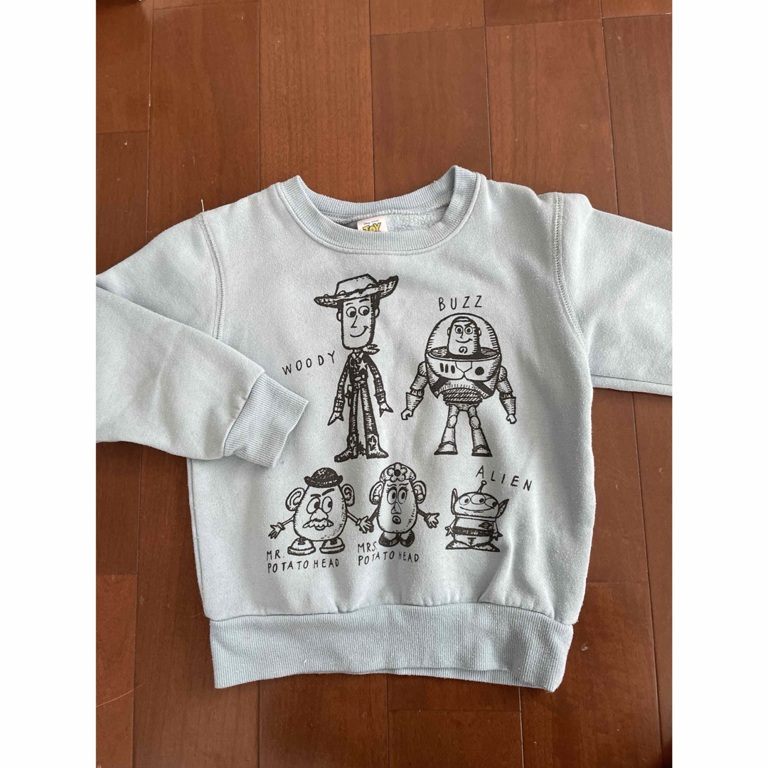 Disney(ディズニー)のトイストーリー トレーナー キッズ/ベビー/マタニティのキッズ服男の子用(90cm~)(Tシャツ/カットソー)の商品写真