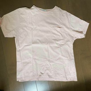 URGE メンズ　Tシャツ　半袖　ピンク　Lサイズ(Tシャツ/カットソー(半袖/袖なし))