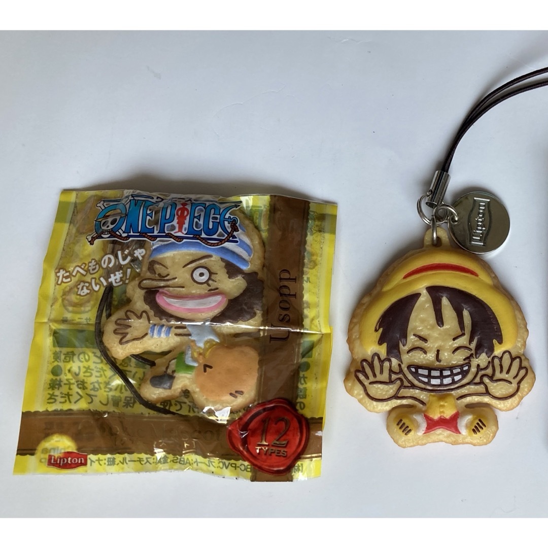 ONE PIECE(ワンピース)の2点セット ワンピースCookieMascot ストラップ エンタメ/ホビーのアニメグッズ(ストラップ)の商品写真