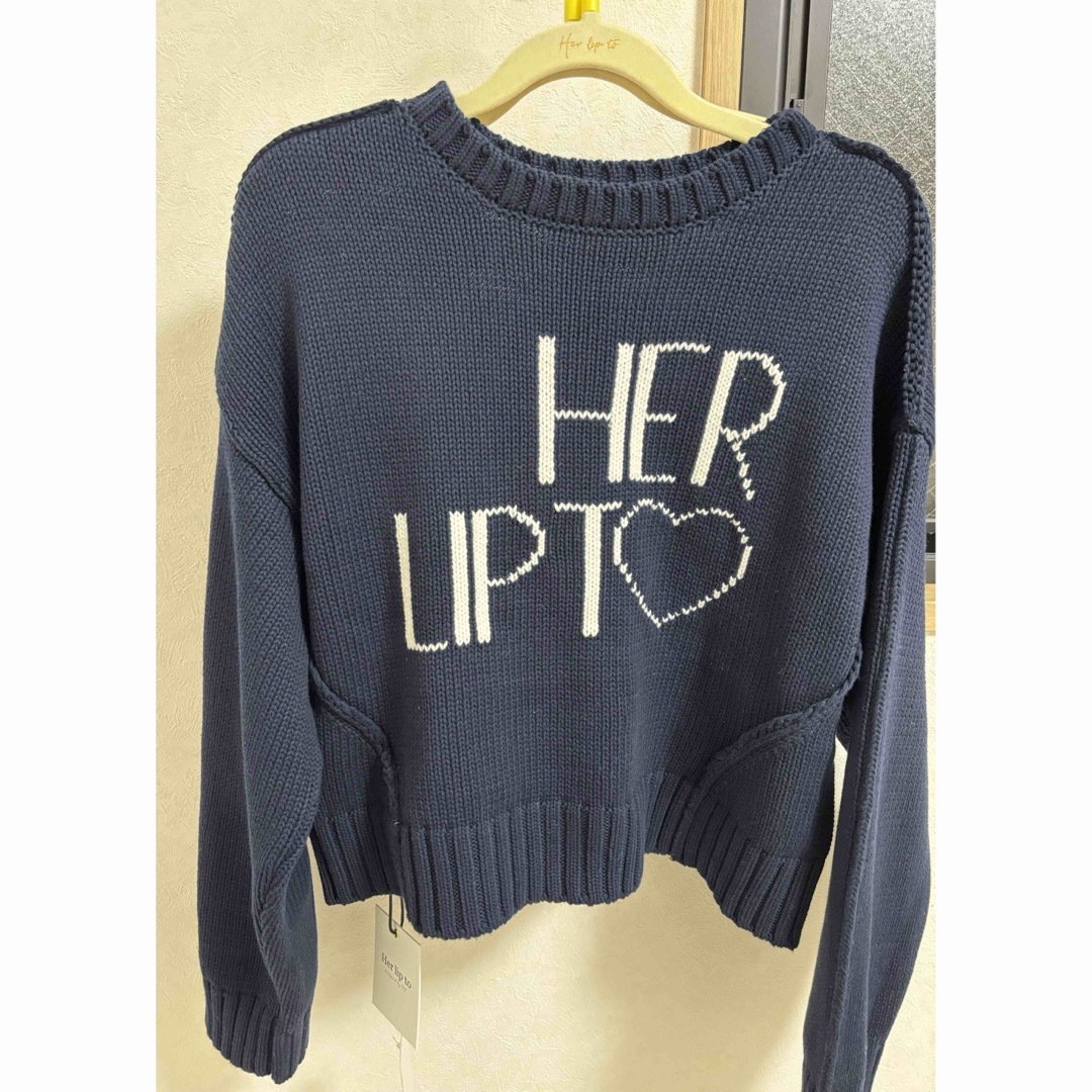 herlipto Share The Love Knit Top