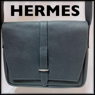 エルメス(Hermes)のエルメス ショルダーバッグ スティーブライトジュニア トゴ ブルーオーシャン(ショルダーバッグ)