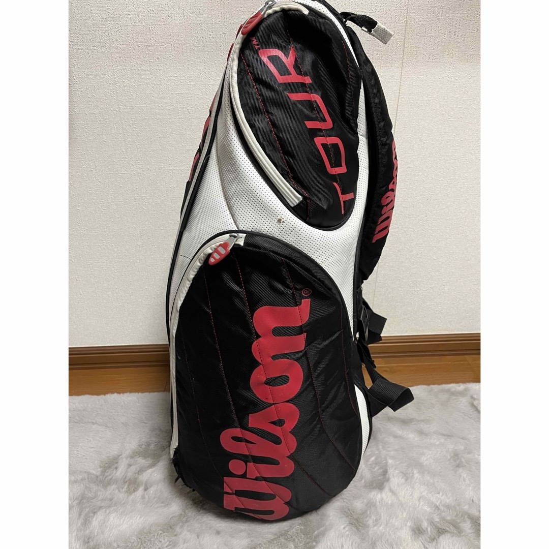 wilson(ウィルソン)のWilson（ウィルソン） 大容量 テニス ラケットバッグ リュック スポーツ/アウトドアのテニス(バッグ)の商品写真