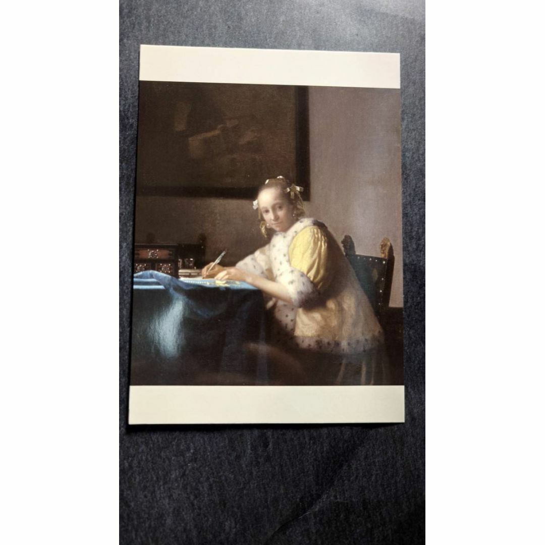 ワシントンナショナルギャラリー　　フェルメール　ポストカード1枚 エンタメ/ホビーのコレクション(印刷物)の商品写真