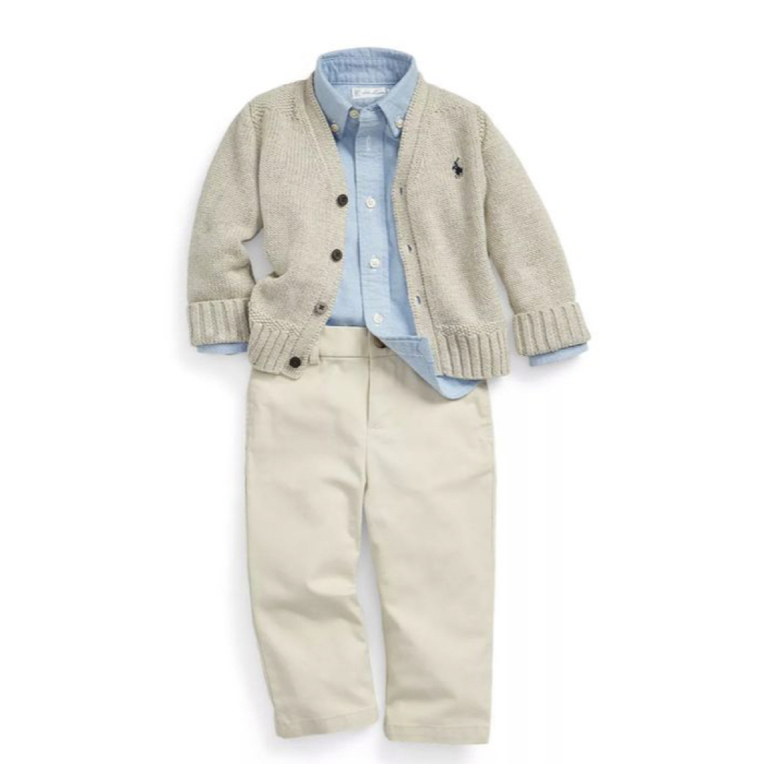 Ralph Lauren(ラルフローレン)の【Ralph Lauren】ベイビーボーイズ オックスフォードシャツ   キッズ/ベビー/マタニティのベビー服(~85cm)(シャツ/カットソー)の商品写真