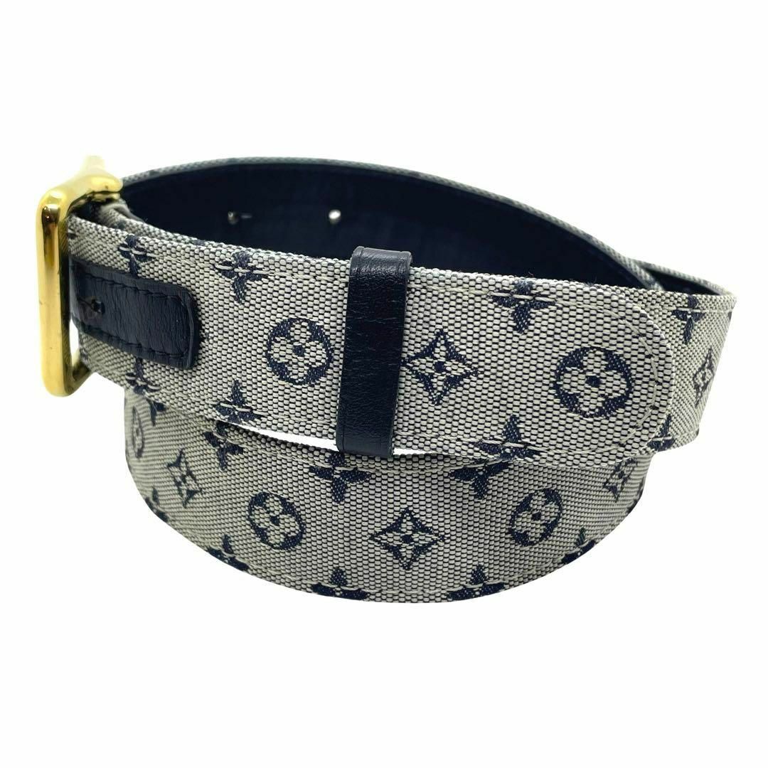 LOUIS VUITTON(ルイヴィトン)の一点物 レア 正規品 ルイヴィトン ベルト モノグラム ミニサンチュール80 レディースのファッション小物(ベルト)の商品写真