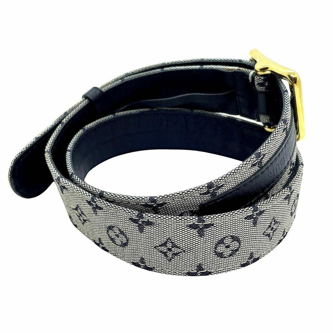 LOUIS VUITTON(ルイヴィトン)の一点物 レア 正規品 ルイヴィトン ベルト モノグラム ミニサンチュール80 レディースのファッション小物(ベルト)の商品写真