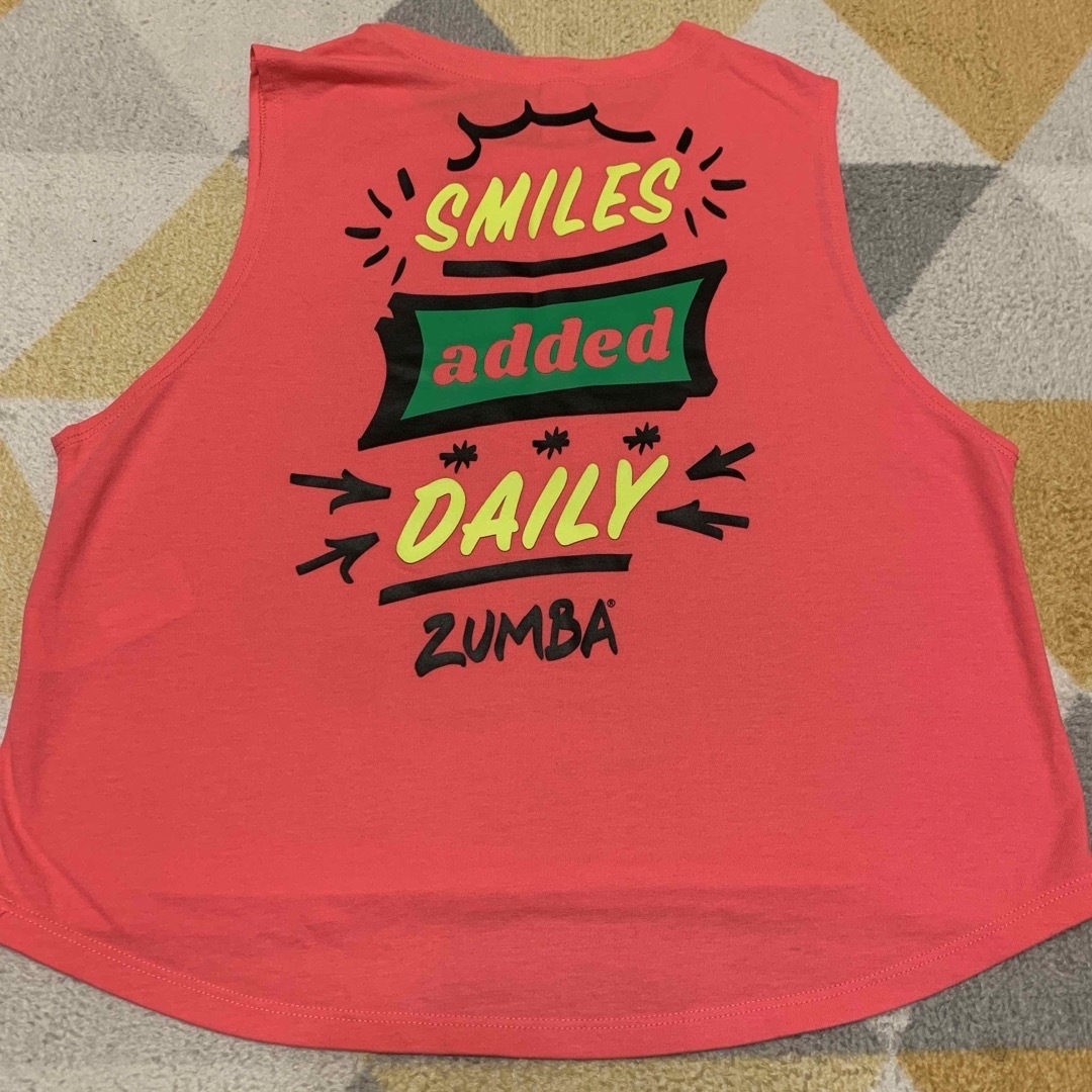 Zumba(ズンバ)のZumba タンクトップ スポーツ/アウトドアのトレーニング/エクササイズ(トレーニング用品)の商品写真