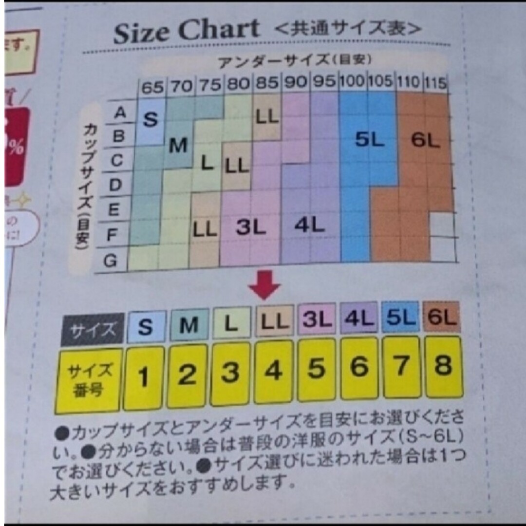 genie(ジニエ)の新品　ジニエブラエアー　3L　一枚の値段 レディースの下着/アンダーウェア(ブラ)の商品写真