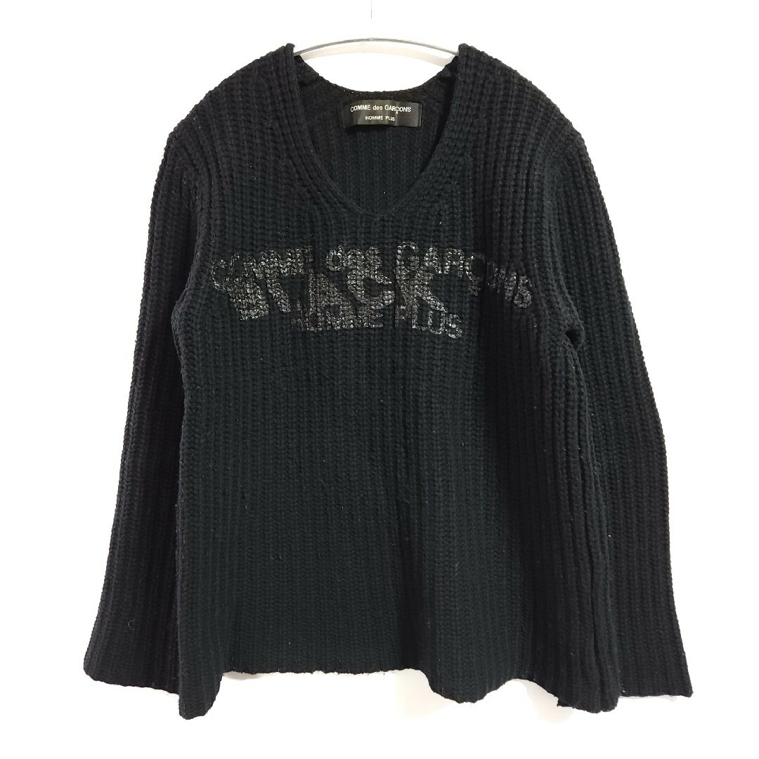 02AW COMME des GARCONS HOMME PLUS ロゴセーター