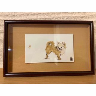 犬　陶板 陶板画 壁掛け 壁飾り 絵画(絵画/タペストリー)