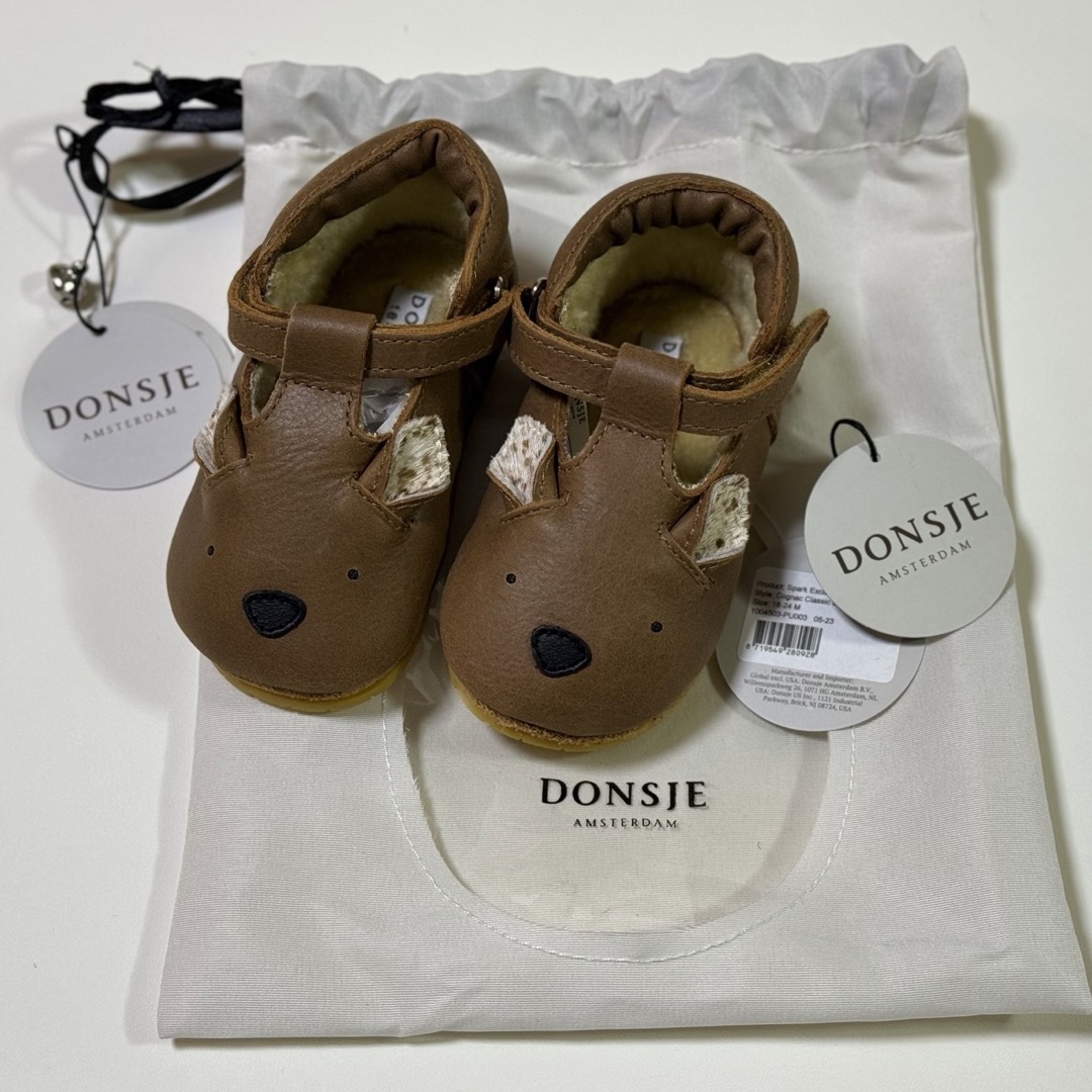 Caramel baby&child (キャラメルベビー&チャイルド)の新品 DONSJE Spark Exclusive Bambi 18-24m キッズ/ベビー/マタニティのベビー靴/シューズ(~14cm)(フラットシューズ)の商品写真