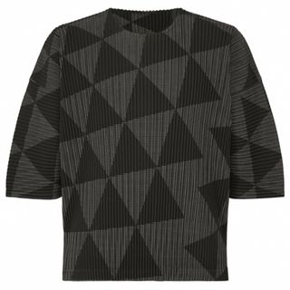 イッセイミヤケ(ISSEY MIYAKE)のオムプリッセ イッセイミヤケ HOMME PLISSE Tシャツ トライアングル(Tシャツ/カットソー(半袖/袖なし))