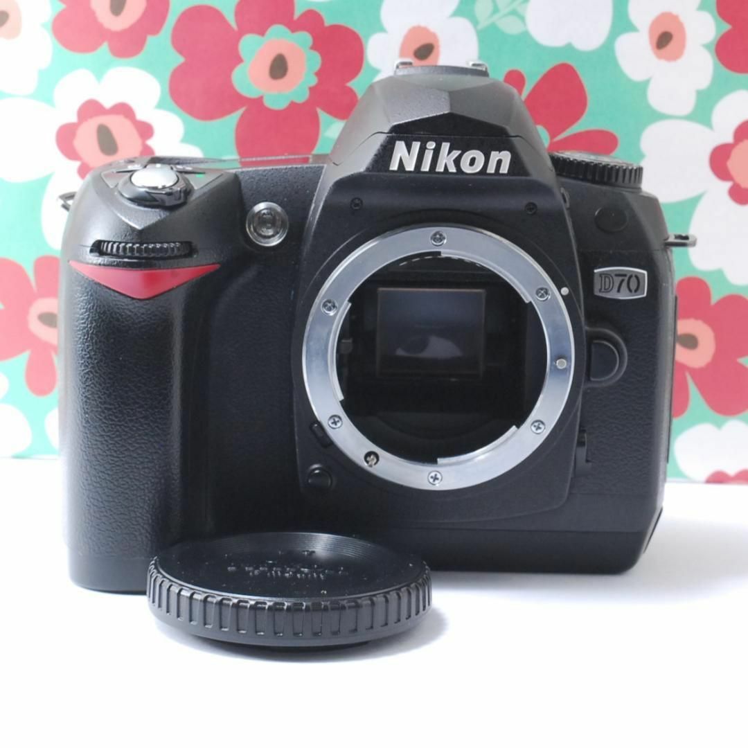 Nikon(ニコン)の❤完動品❤️NIKON D70ボディ❤️一眼レフカメラ❤ スマホ/家電/カメラのカメラ(デジタル一眼)の商品写真