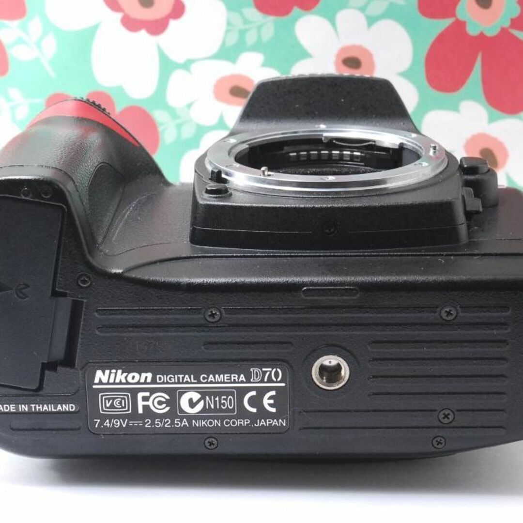 Nikon(ニコン)の❤完動品❤️NIKON D70ボディ❤️一眼レフカメラ❤ スマホ/家電/カメラのカメラ(デジタル一眼)の商品写真