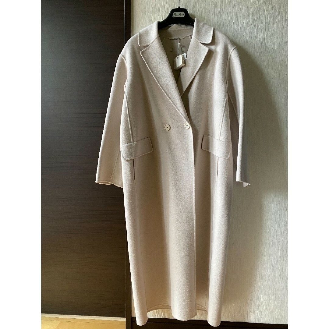 ロングコートS Max Mara ウールロングコート 新品