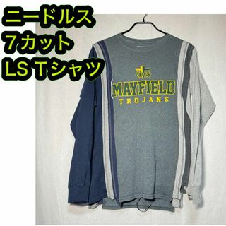 ニードルス(Needles)の新品 NEEDLS リビルドバイ ニードルズ 7カットシャツ Mサイズ(Tシャツ/カットソー(七分/長袖))