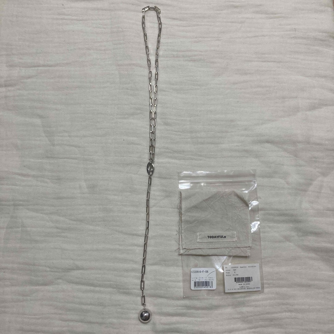 TODAYFUL(トゥデイフル)の【限定値下げ】TODAYFUL Long Chain Neclace  レディースのアクセサリー(ネックレス)の商品写真