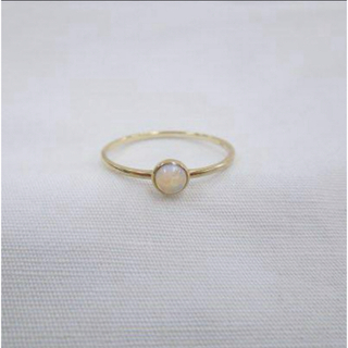 エディットフォールル(EDIT.FOR LULU)のluijewelry ルイジュエリー opal ring オパールリング k14(リング(指輪))