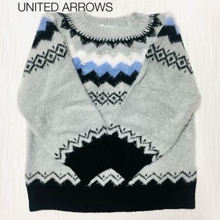 ユナイテッドアローズグリーンレーベルリラクシング(UNITED ARROWS green label relaxing)のUNITED ARROWS ニット プルオーバー 105cm   新品(ニット)