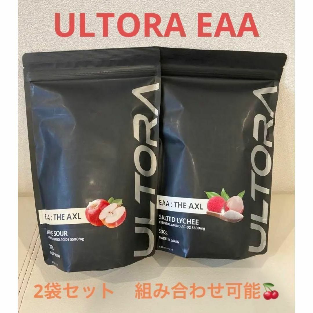 ウルトラ 2袋　EAA ジ・アクセル 500g ULTORA コスメ/美容のダイエット(ダイエット食品)の商品写真