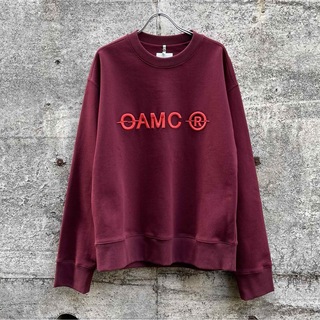 【定価7.3万】OAMC ニンフェア ロゴ プリント オーバーサイズ スウェット