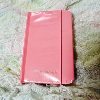 ケイトスペードニューヨーク(kate spade new york)のケイトスペード ピンクノートブック＆ペンのセット　新品未開封(ノート/メモ帳/ふせん)