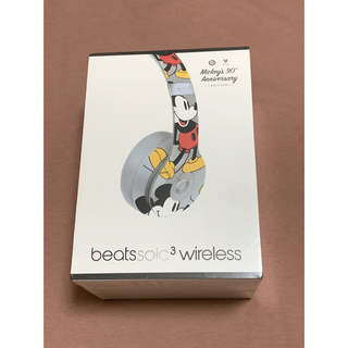 ビーツ(Beats)のBeats Solo3 Wireless ヘッドホン ミッキーマウス生誕90周年(ヘッドフォン/イヤフォン)